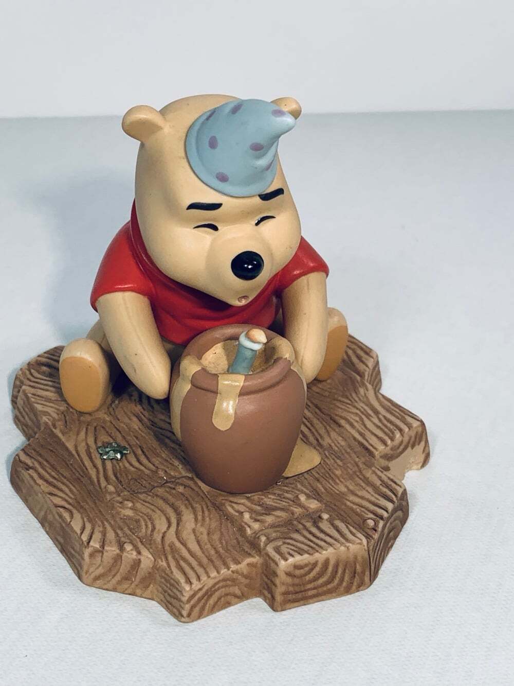 Winnie The Pooh Birthday Wishes Figurine Hip,hip Poohray